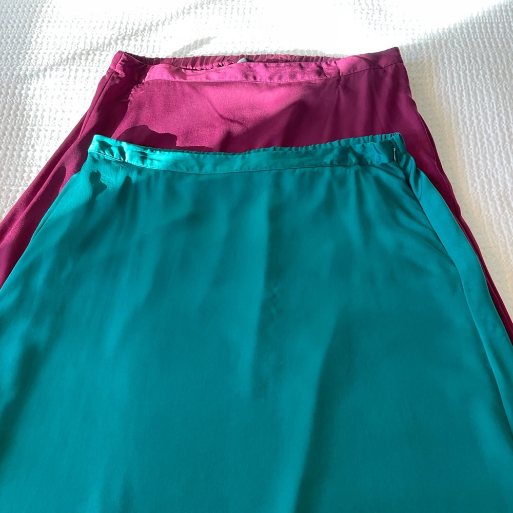 Bundle of two slip skirts